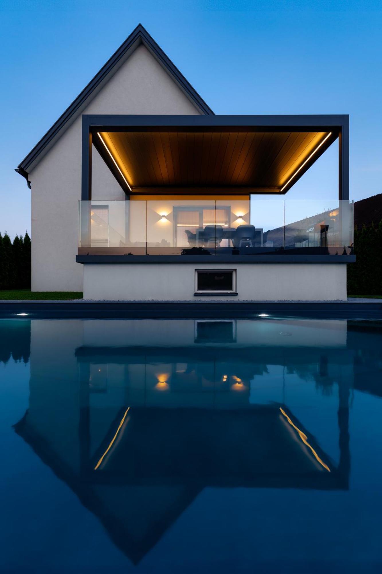 Platschberg Urban Hideaway - Stilvolles Ferienhaus Mit Pool An Der Weinstrasse Berghausen Værelse billede