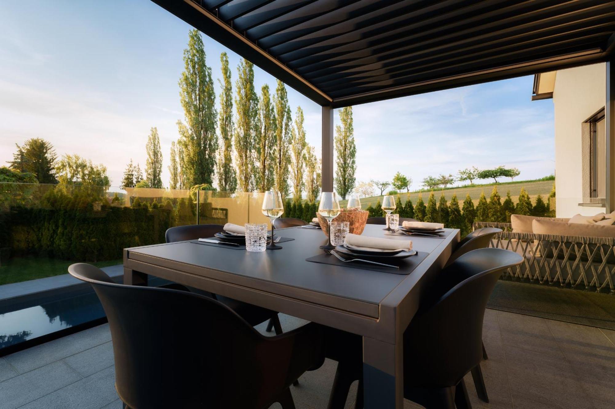 Platschberg Urban Hideaway - Stilvolles Ferienhaus Mit Pool An Der Weinstrasse Berghausen Værelse billede